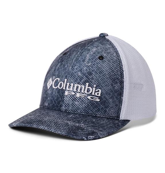 Columbia PFG Camo Mesh Hats Women Black USA (US1893244)